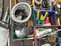 box of tractor and car parts - 2