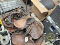 Selection of horse & pony saddles - 2