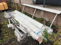 Aluminimum bench seating