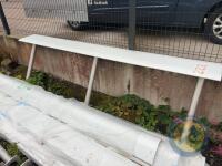 Aluminimum bench seating - 4