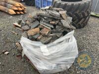 Pallets of basalt stones - 3