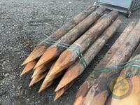 10x 8ft telegraph pole strainers - 2
