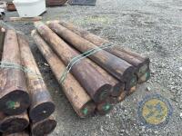 10x 8ft telegraph pole strainers - 4