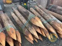 10x 8ft telegraph pole strainers - 3
