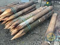 10x 8ft telegraph pole strainers
