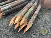 10x 8ft telegraph pole strainers - 3