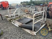 15 calf/heifer cubicles on bases - portable