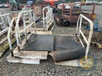 15 calf/heifer cubicles on bases - portable - 2