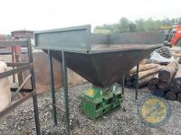 Barley bruiser hopper & stand - 4