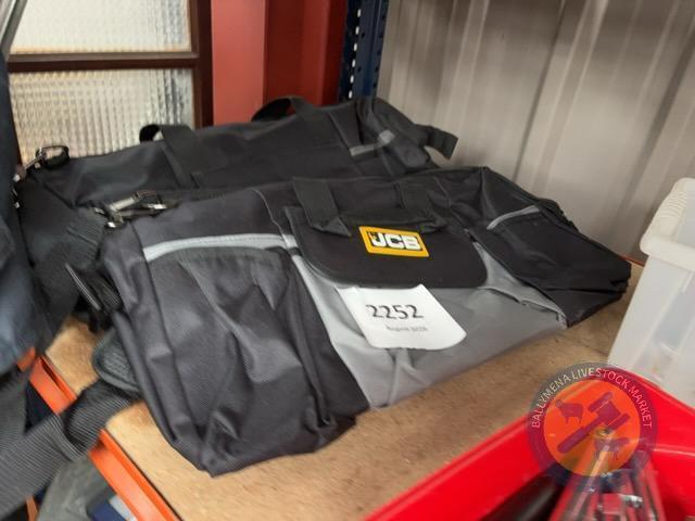 2x JCB tool bags