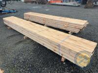 16x 16ft x 6" x 3" timber - 2