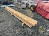 9x 12ft x 4" x 3" timber