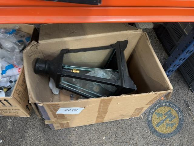 Cast iron colum light