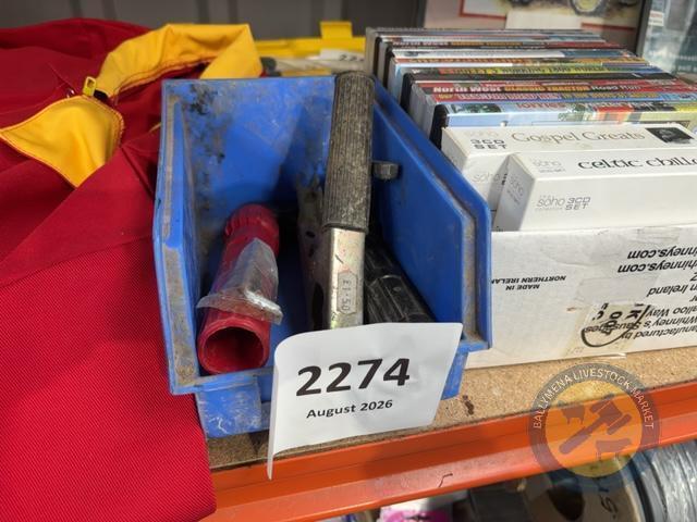 Box lot welding hand pieces