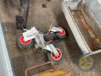 4x castors - 2