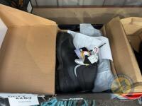 Size 8 lace steel toe cap