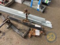 2x tow bars - 2