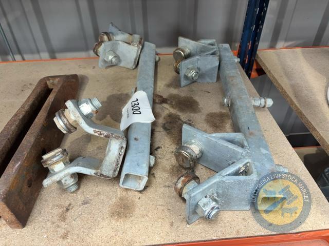 Galvanised steel components