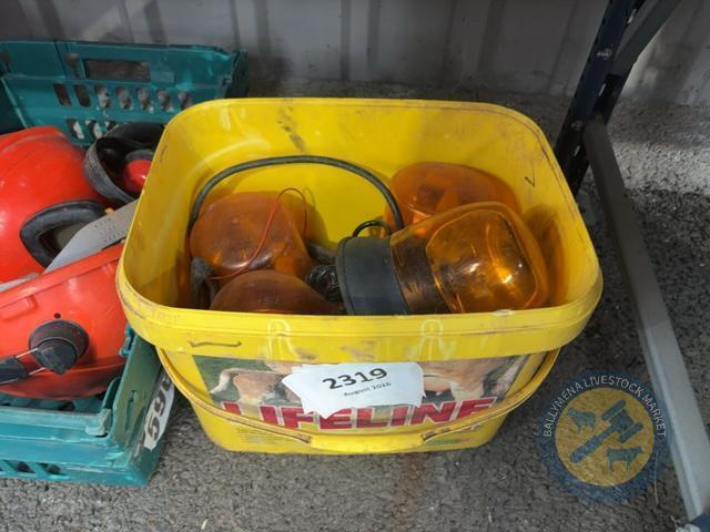 Bucket of beacons