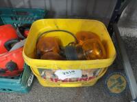 Bucket of beacons