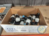 Box of 3/4 inch plastic water fitting