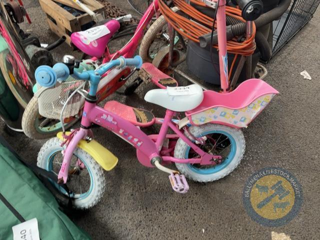 Peppa pig childs bike
