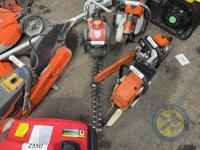 Mitox hedge trimmer starts & runs