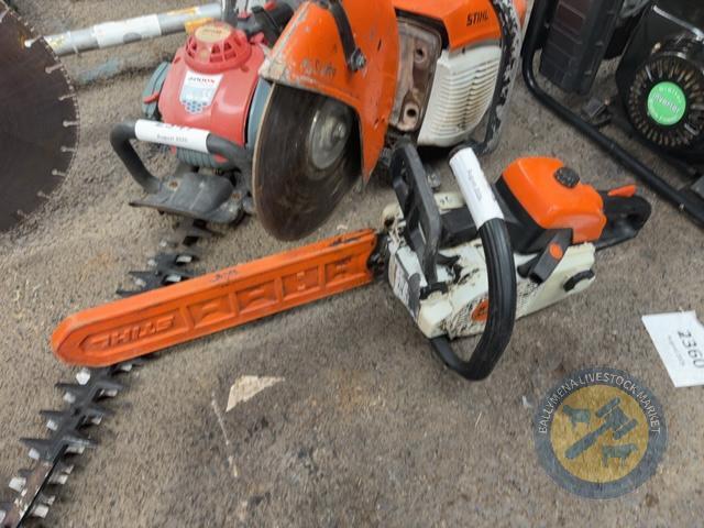 Stihl MS200 professional chain saw (starts, runs & cuts)