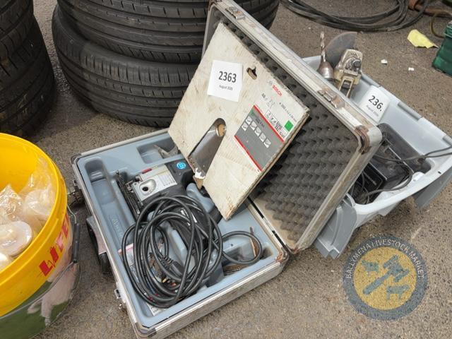 Jig saw & saw blade