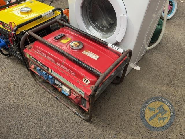 Red 240V generator