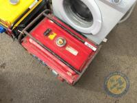 Red 240V generator - 3