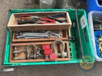 green box lot tools and fittings