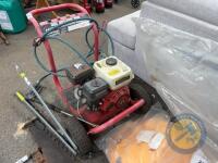 petrol power washer
