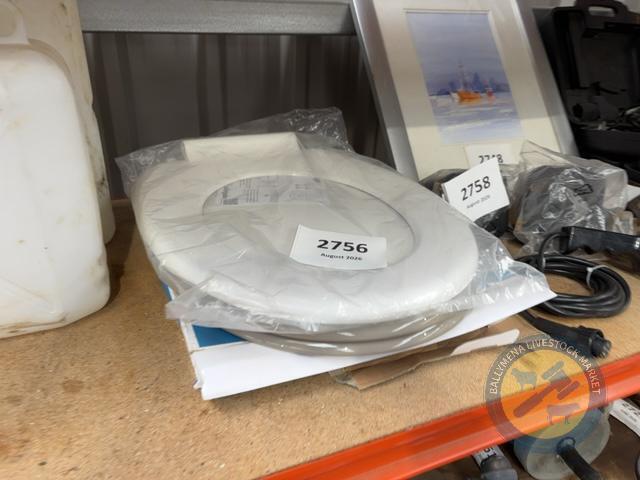 New toilet seat