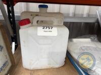 2 water storage jars - 2