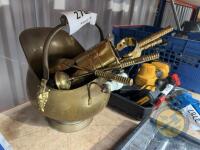Brass fire set - 2