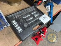 Socket set in box - 2
