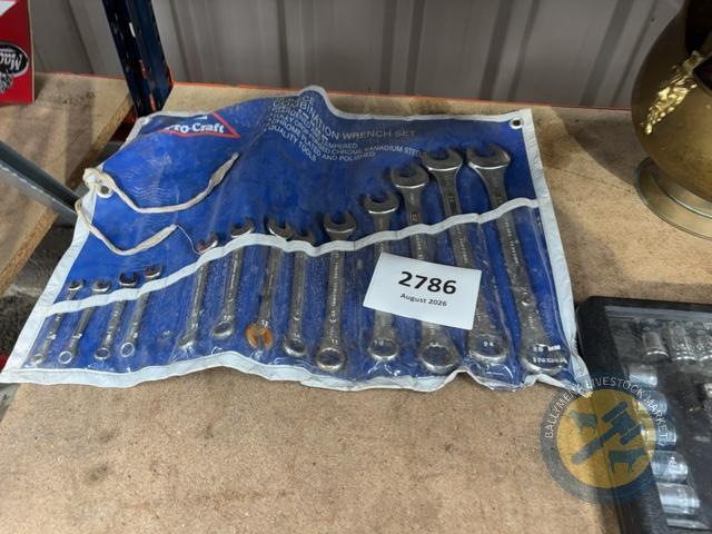 Socket set in bag