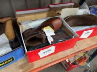 Size 111 steel toe cap lace boots