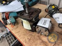 Hydraulic pump & broken pump
