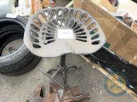 Tractor seat stool - 2