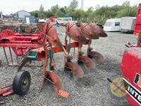 4 furrow kverneland reversible plough - 3