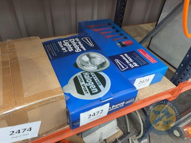 Set of spot lights