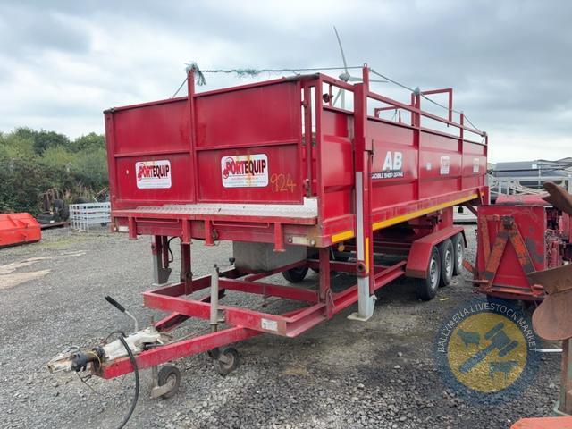 Portequip mobile sheep dipper