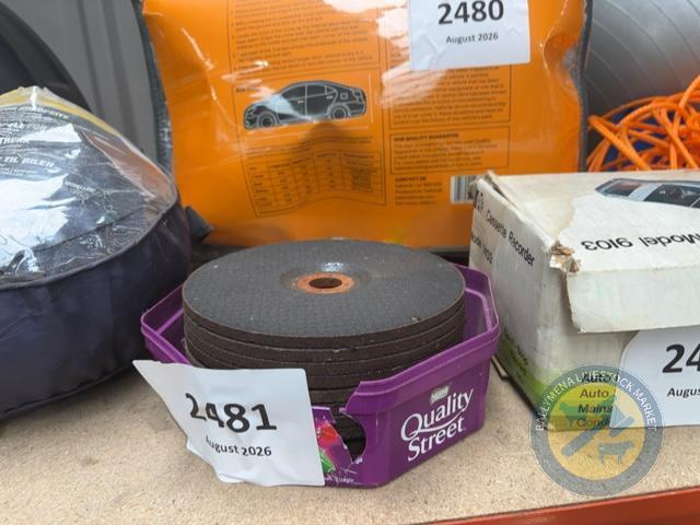 10 steel cutting discs