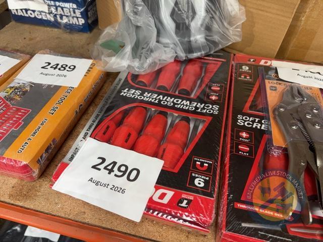 9 piece screwdriver set