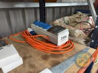 16 amp lead & breaker unit