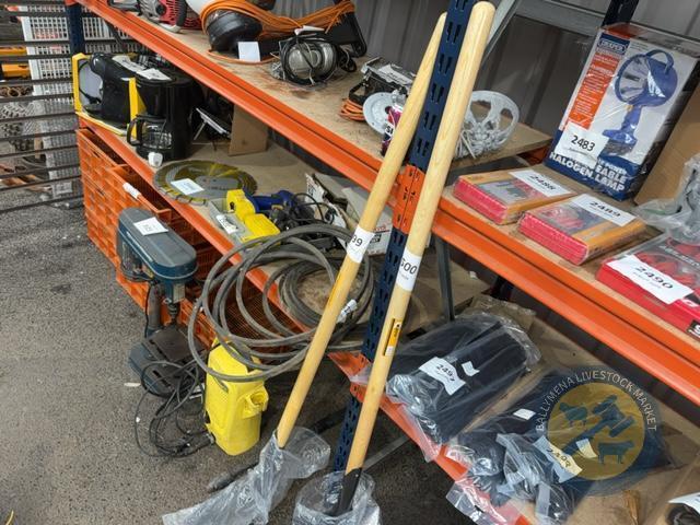 Long tail shovel