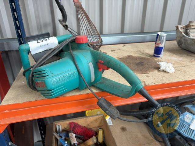 Bosch electric chainsaw