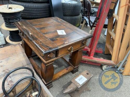 Wooden antique table
